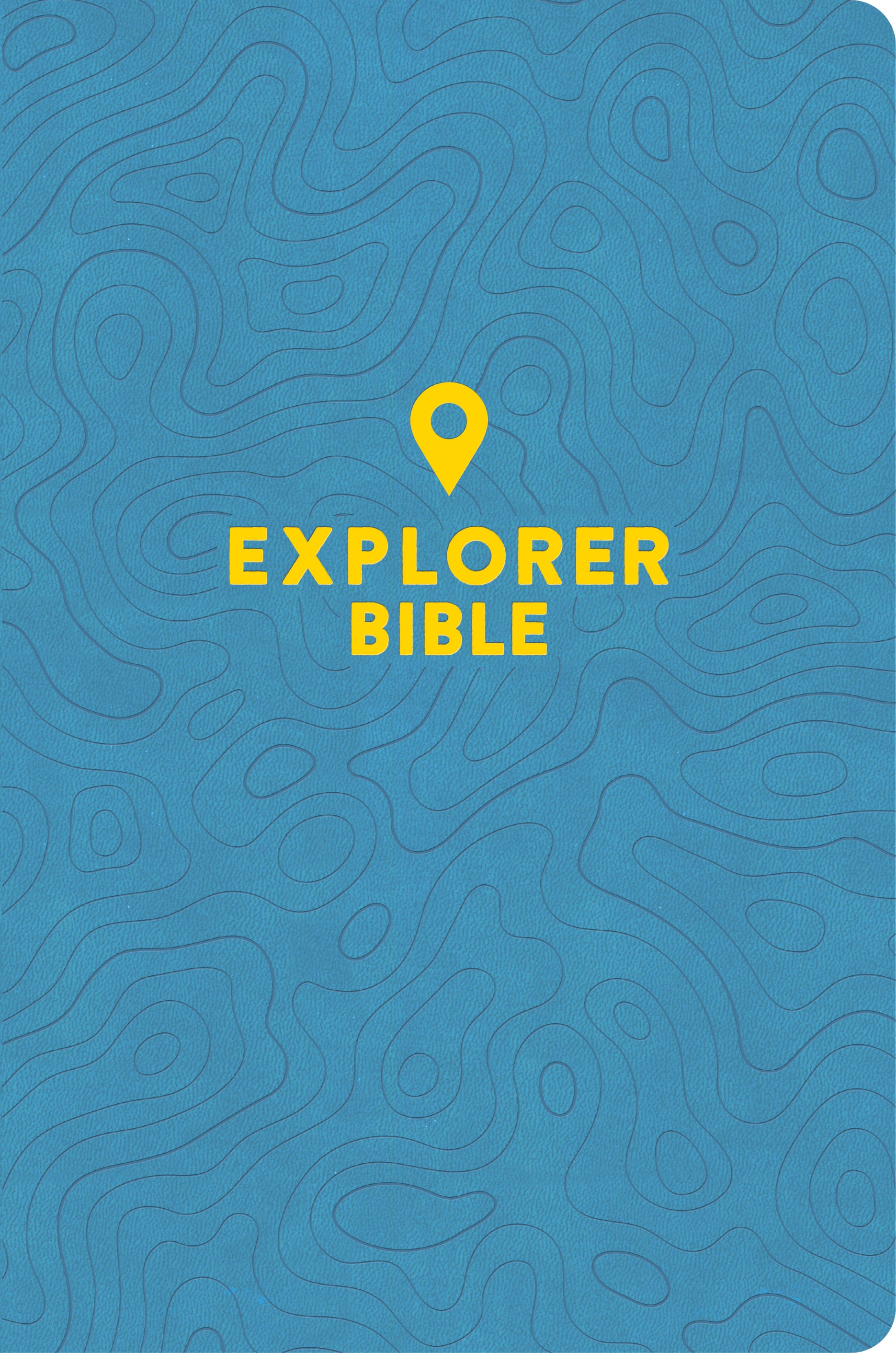 CSB Explorer Bible for Kids, Sky Blue, Indexed (Red Letter Edition)
