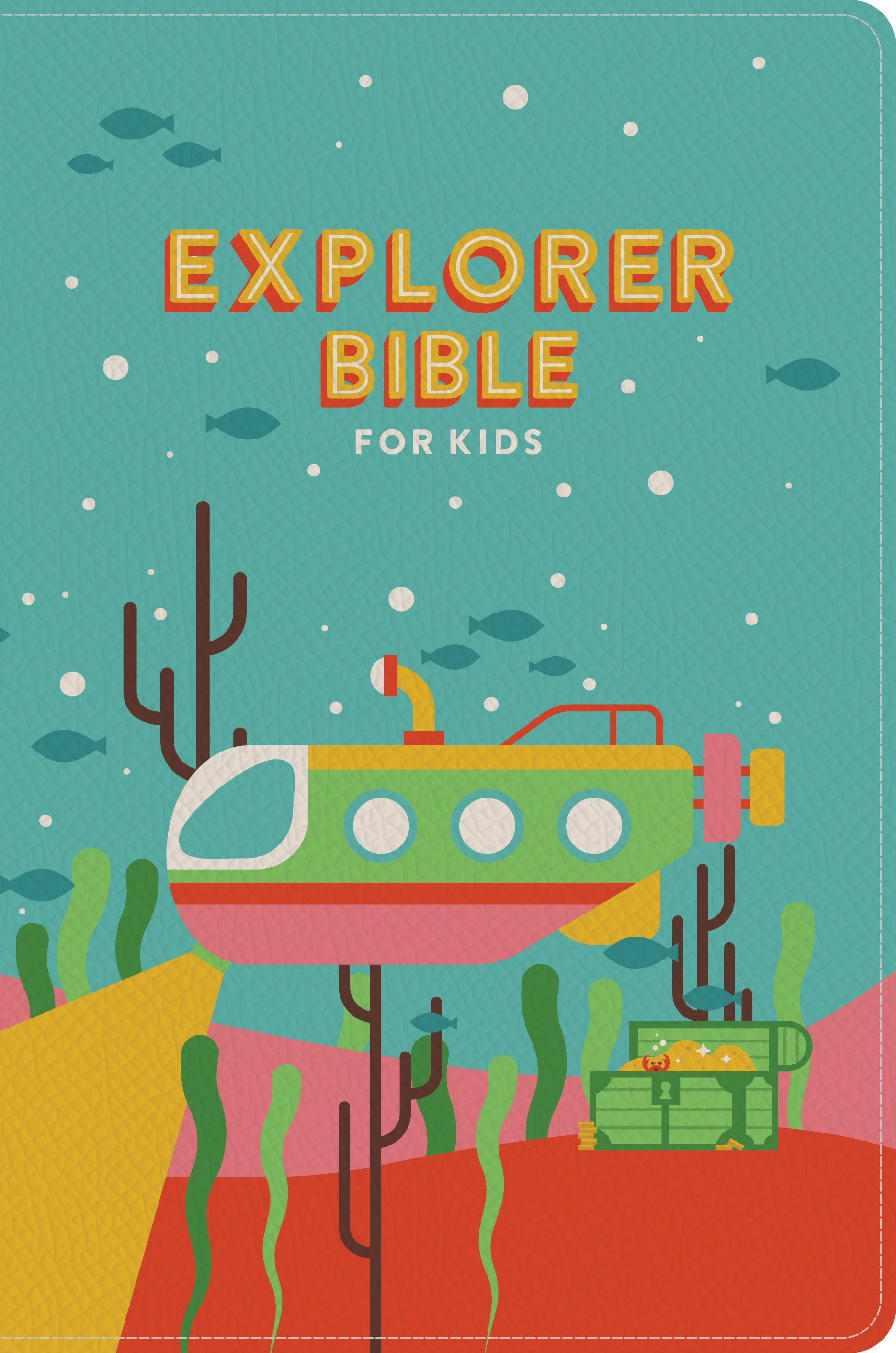 CSB Explorer Bible for Kids, Underwater Adventure, Indexed (Red Letter Edition)