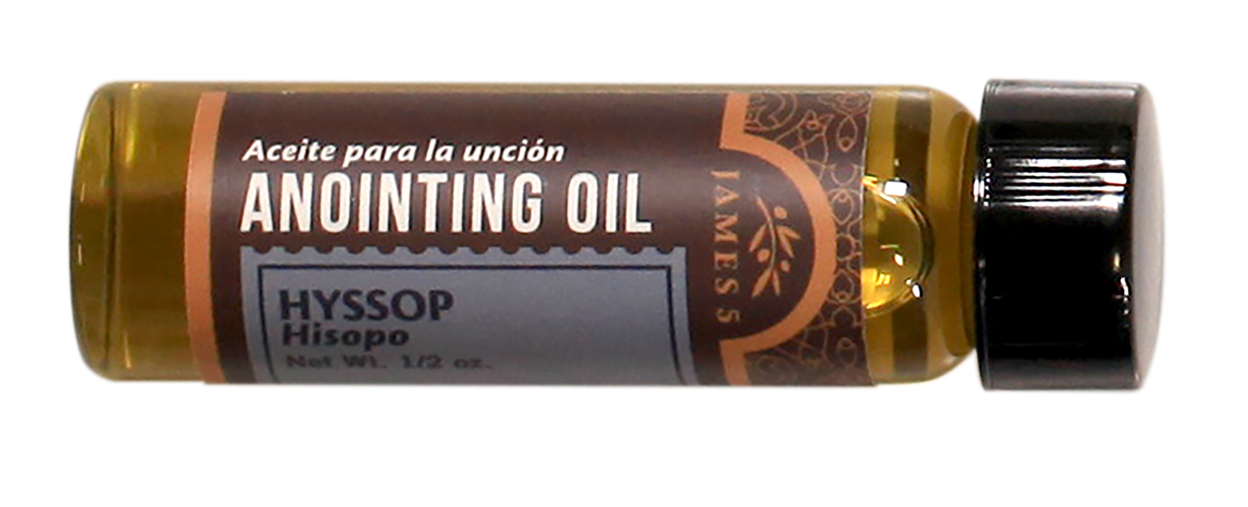 Anointing Oil: Hyssop (Glass Vial, Net Wt. 1/2 oz.)