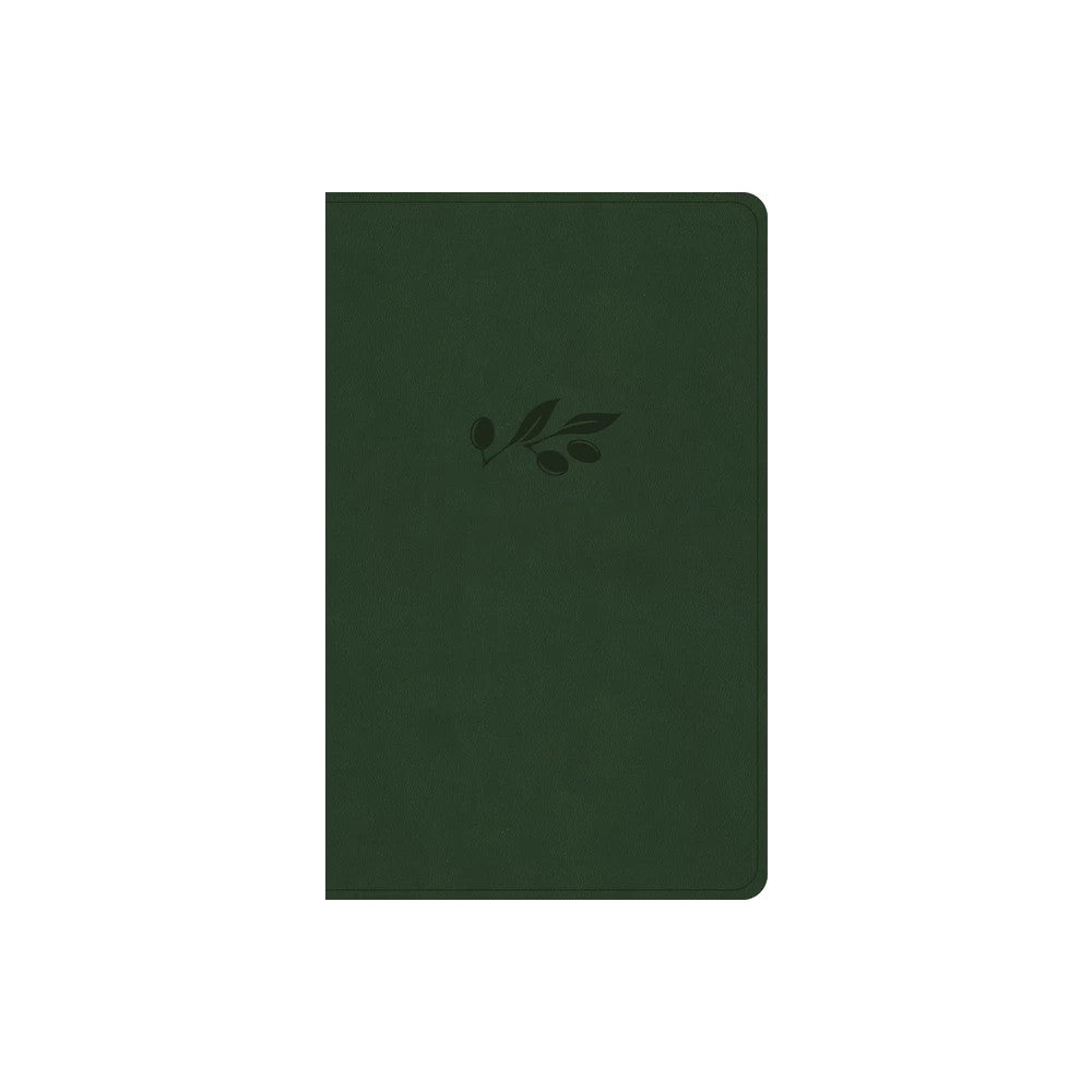 CSB Single-Column Personal Size Reference Bible Olive (Black Letter Edition)