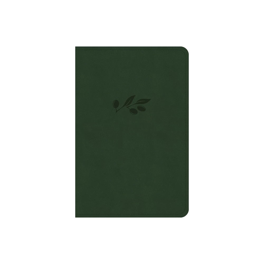 CSB Large Print Compact Reference Bible Olive (Digital Study Edition)