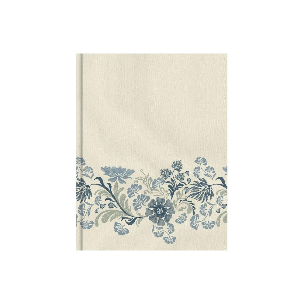 CSB Notetaking Bible Large Print Cream Floral (Black Letter Edition)