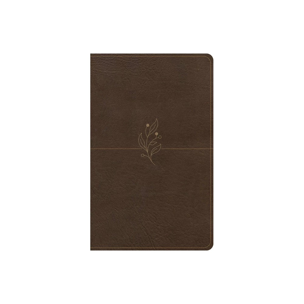 CSB Single-Column Personal Size Bible Digital Study Edition Brown (Black Letter Edition)