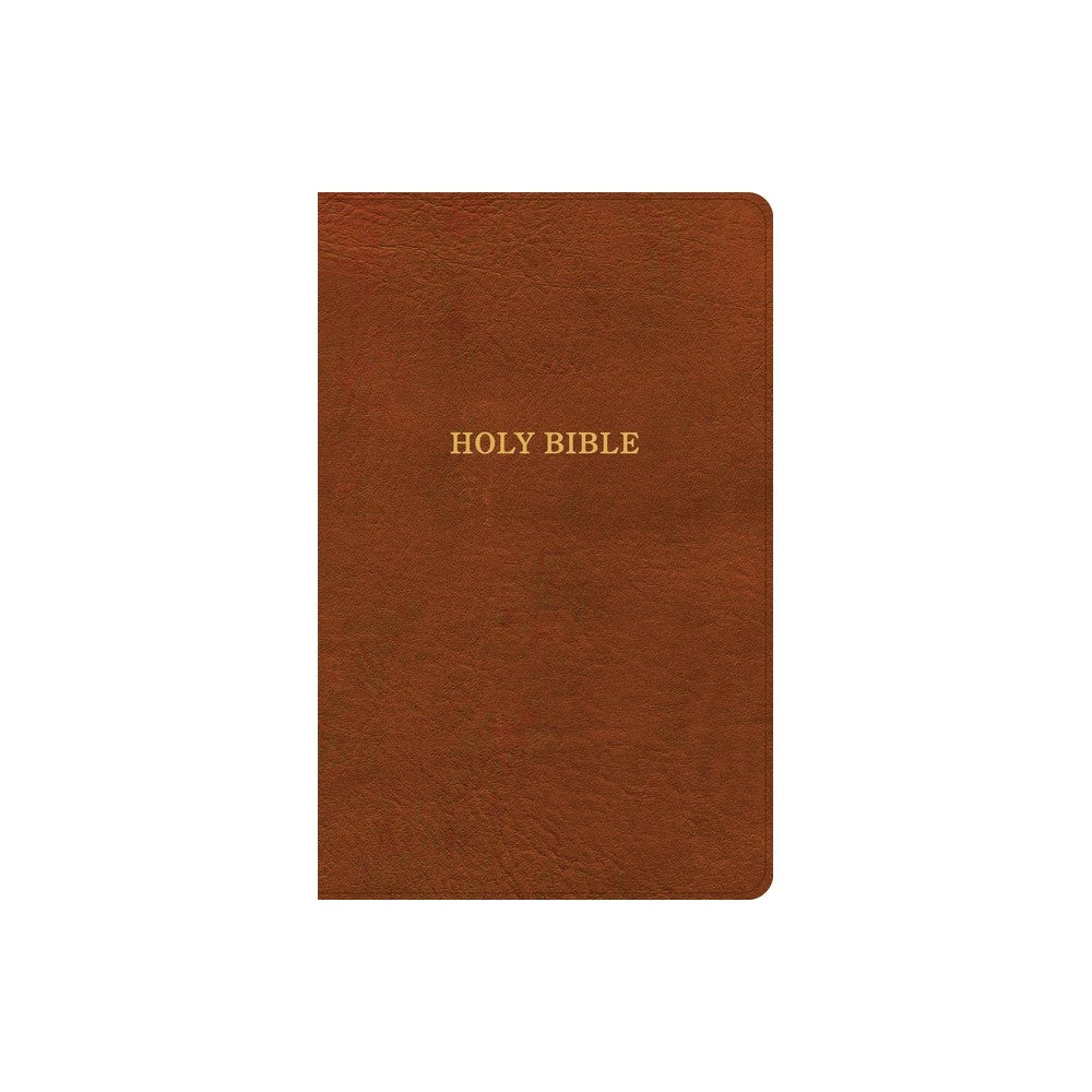 KJV Thinline Bible Burnt Sienna (Red Letter Edition)