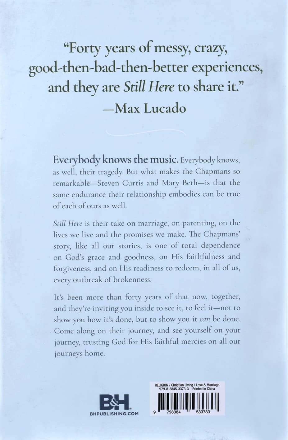 Still Here: Life Together on the Long Way Home