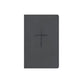 CSB Personal Size Giant Print Bible Charcoal Indexed (Red Letter Edition)