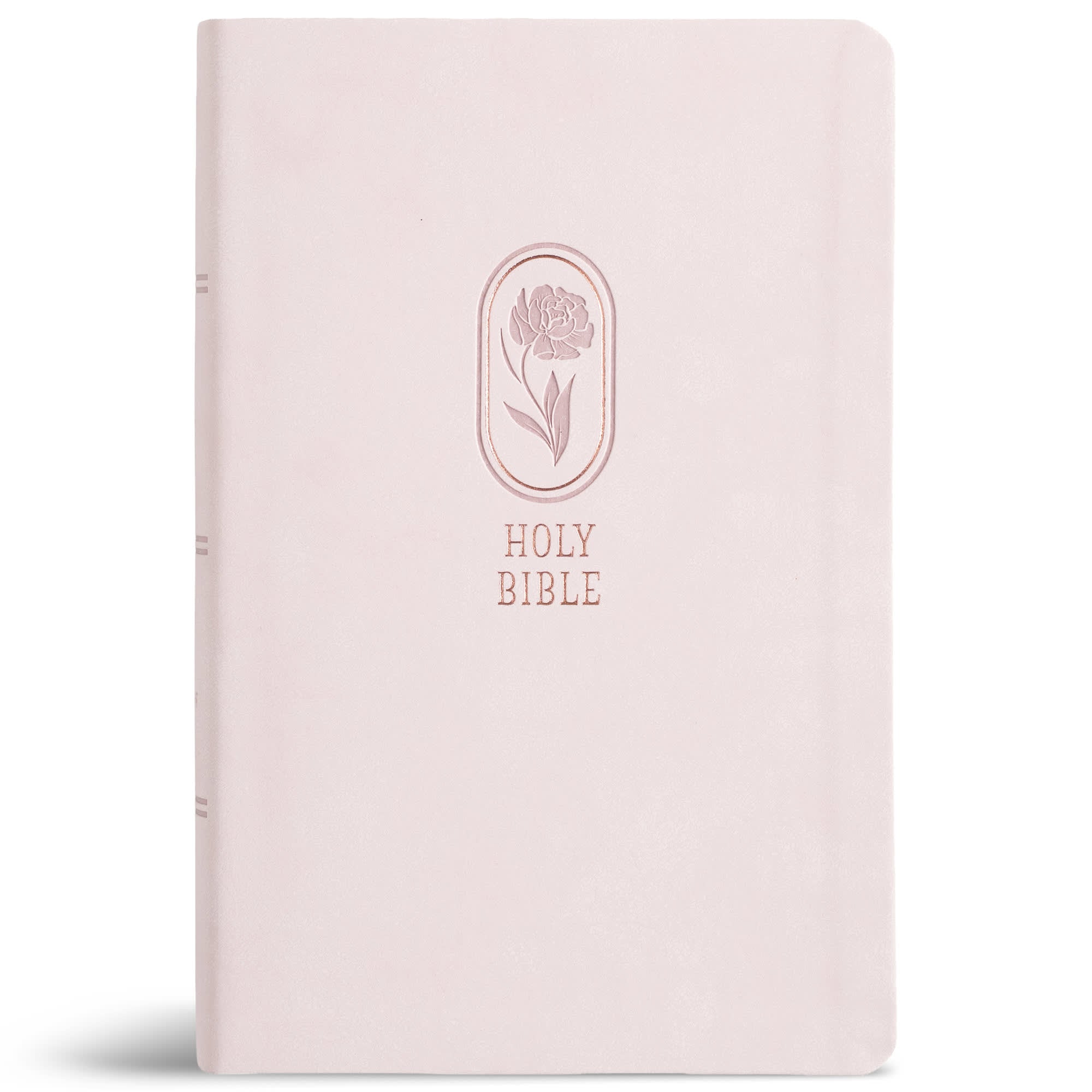 KJV Large Print Personal Size Reference Bible, Pink Indexed (Red Letter Edition)