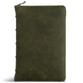 CSB Personal Size Bible, Holman Handcrafted Collection, Zipper Olive (Black Letter Edition)