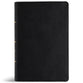 CSB Large Print Personal Size Reference Bible, Digital Study Edition, Black Indexed (Red Letter Edition)