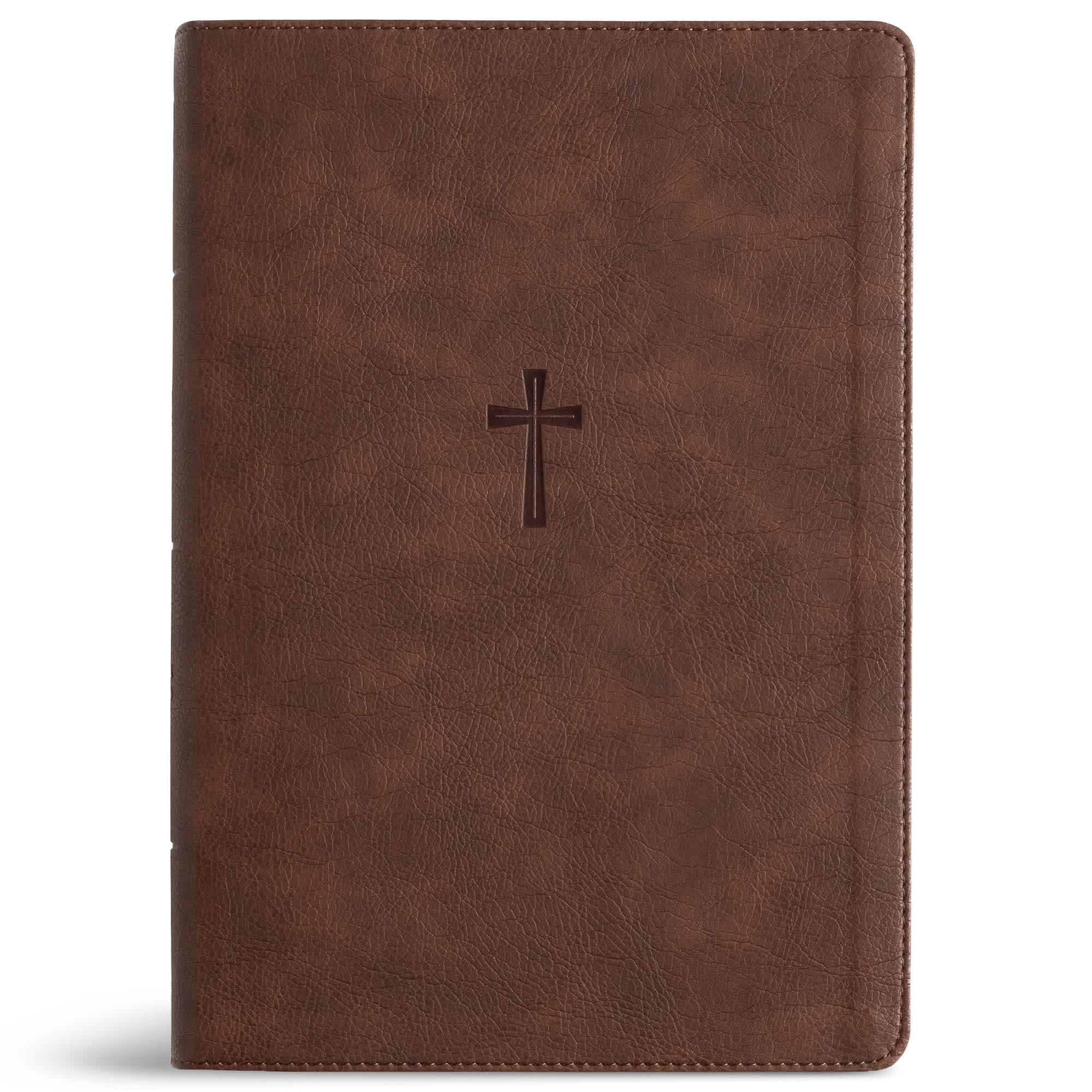 CSB Super Giant Print Reference Bible, Digital Study Edition, Brown (Red Letter Edition)