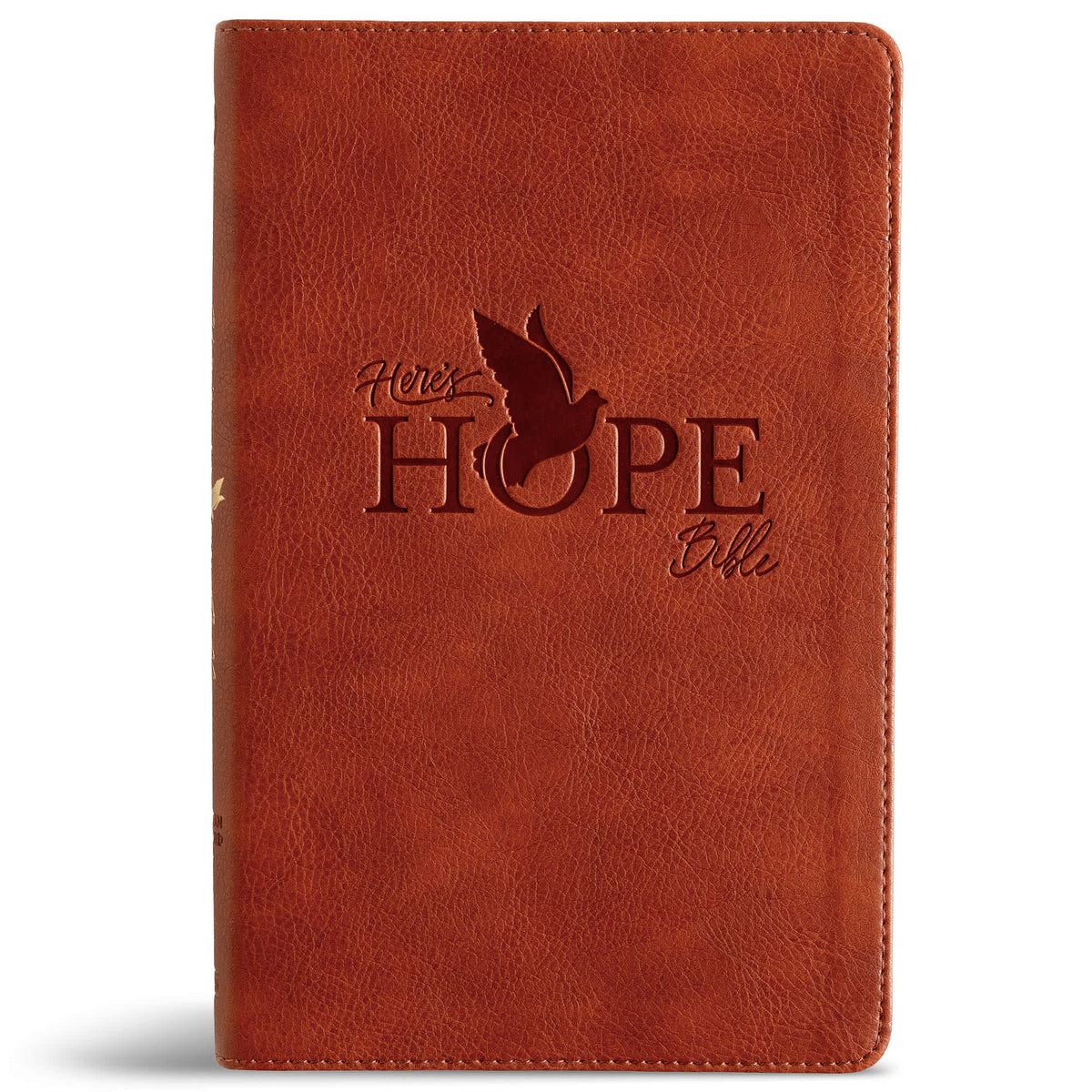 CSB Here's Hope Bible, Burnt Sienna (Red Letter Edition)