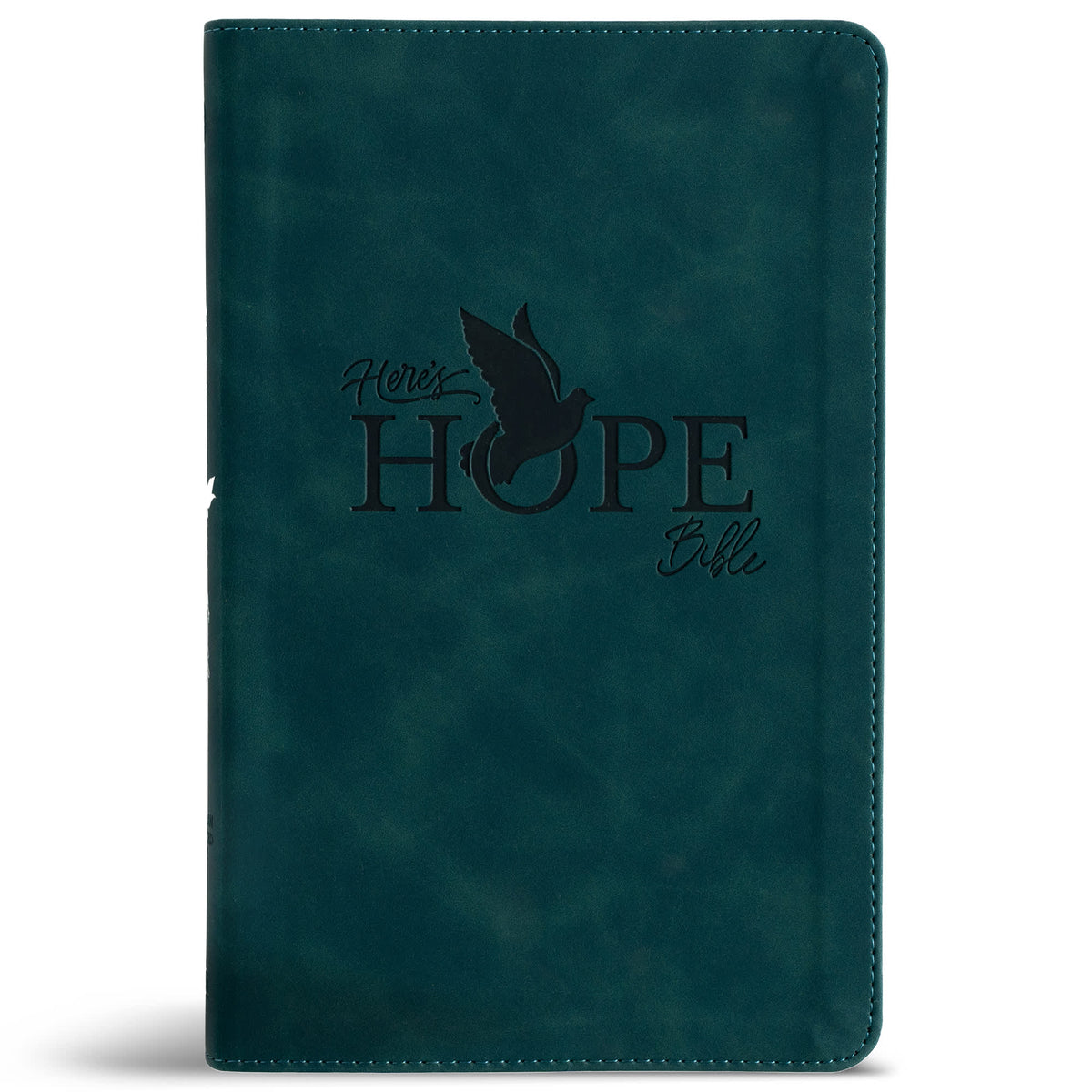 CSB Here's Hope Bible, Dark Teal (Red Letter Edition)
