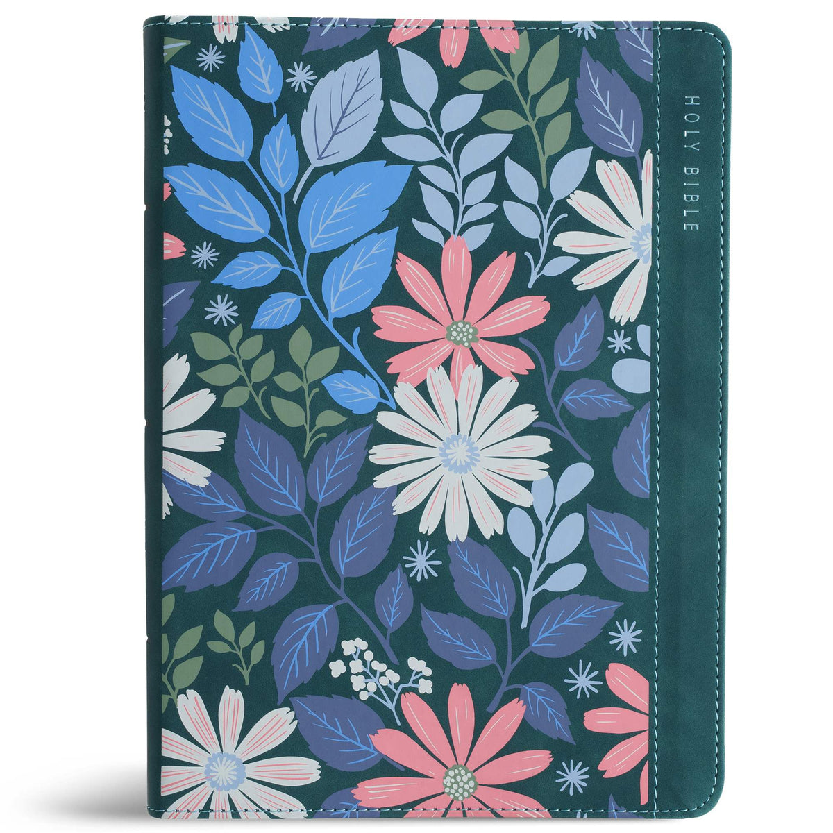 NASB Notetaking Bible, Large Print Edition, Teal Floral