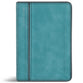 CSB Large Print Compact Reference Bible, Digital Study Edition, Teal (Red Letter Edition)
