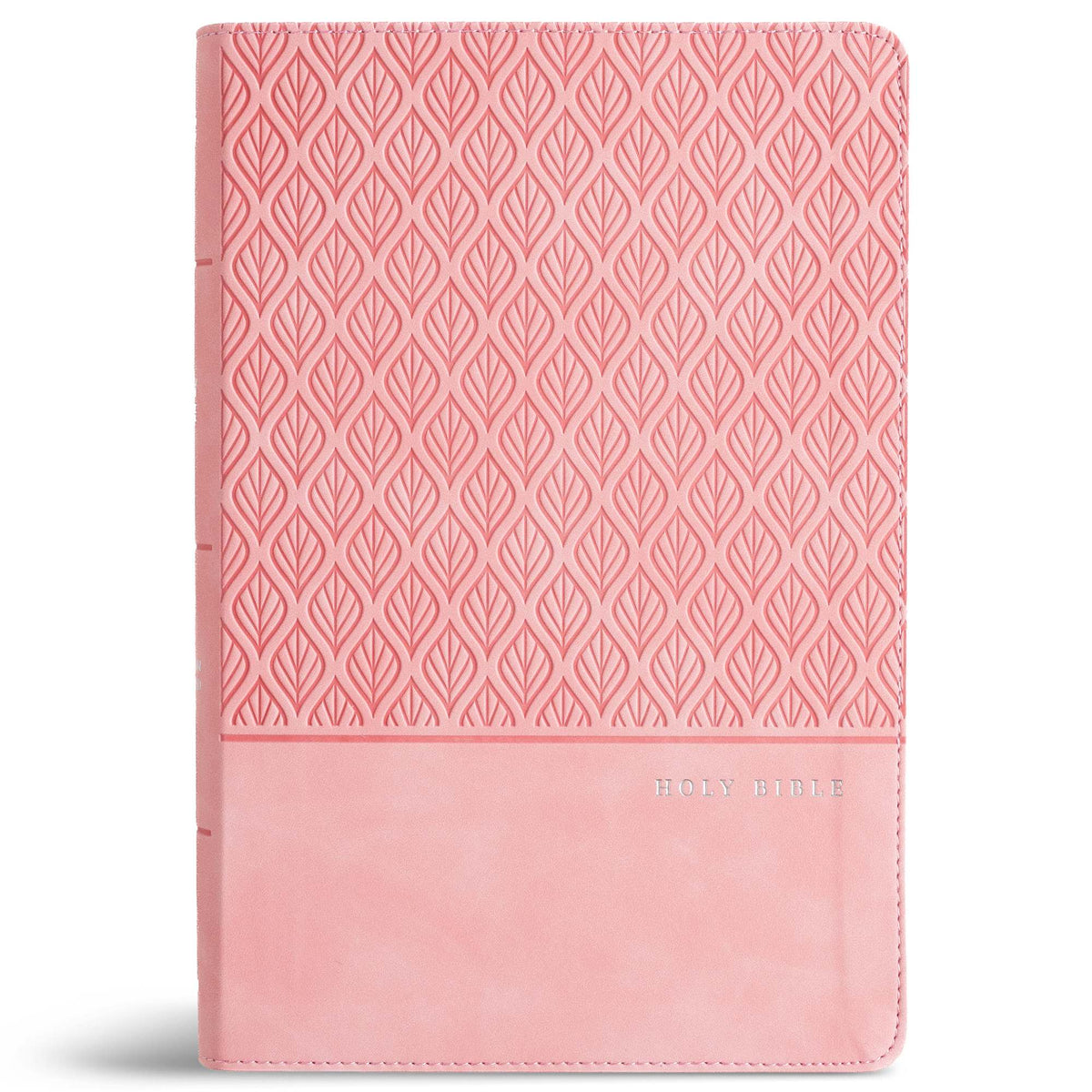 CSB Personal Size Giant Print Bible, Digital Study Edition, Pink, Indexed (Red Letter Edition)