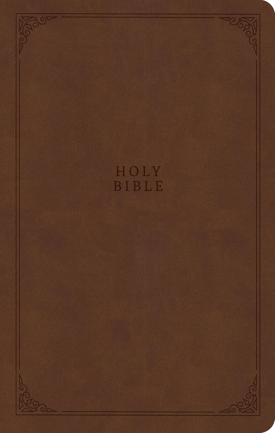 CSB Premium Gift Bible, Easy-to-Read Brown (Red Letter Edition)