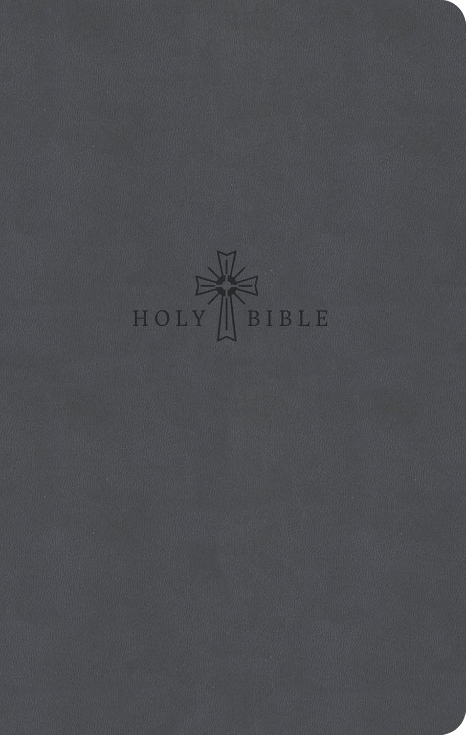 CSB Premium Gift Bible, Easy-to-Read Charcoal (Red Letter Edition)