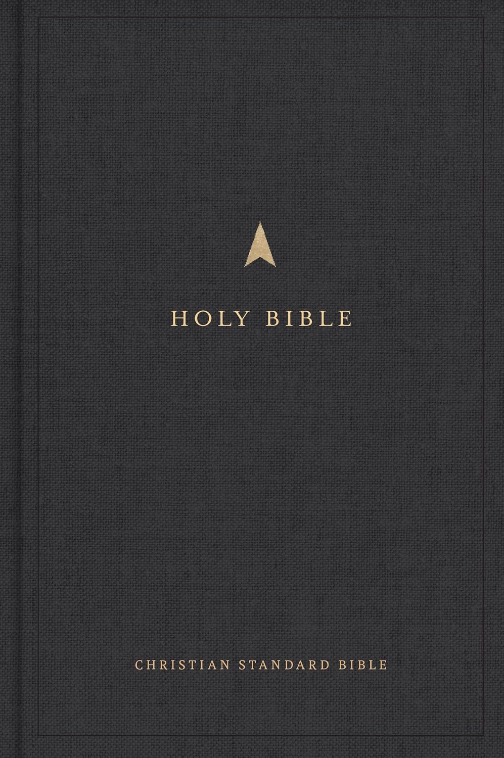 CSB Pew Bible Large Print Easy-to-Read Charcoal (Black Letter Edition)