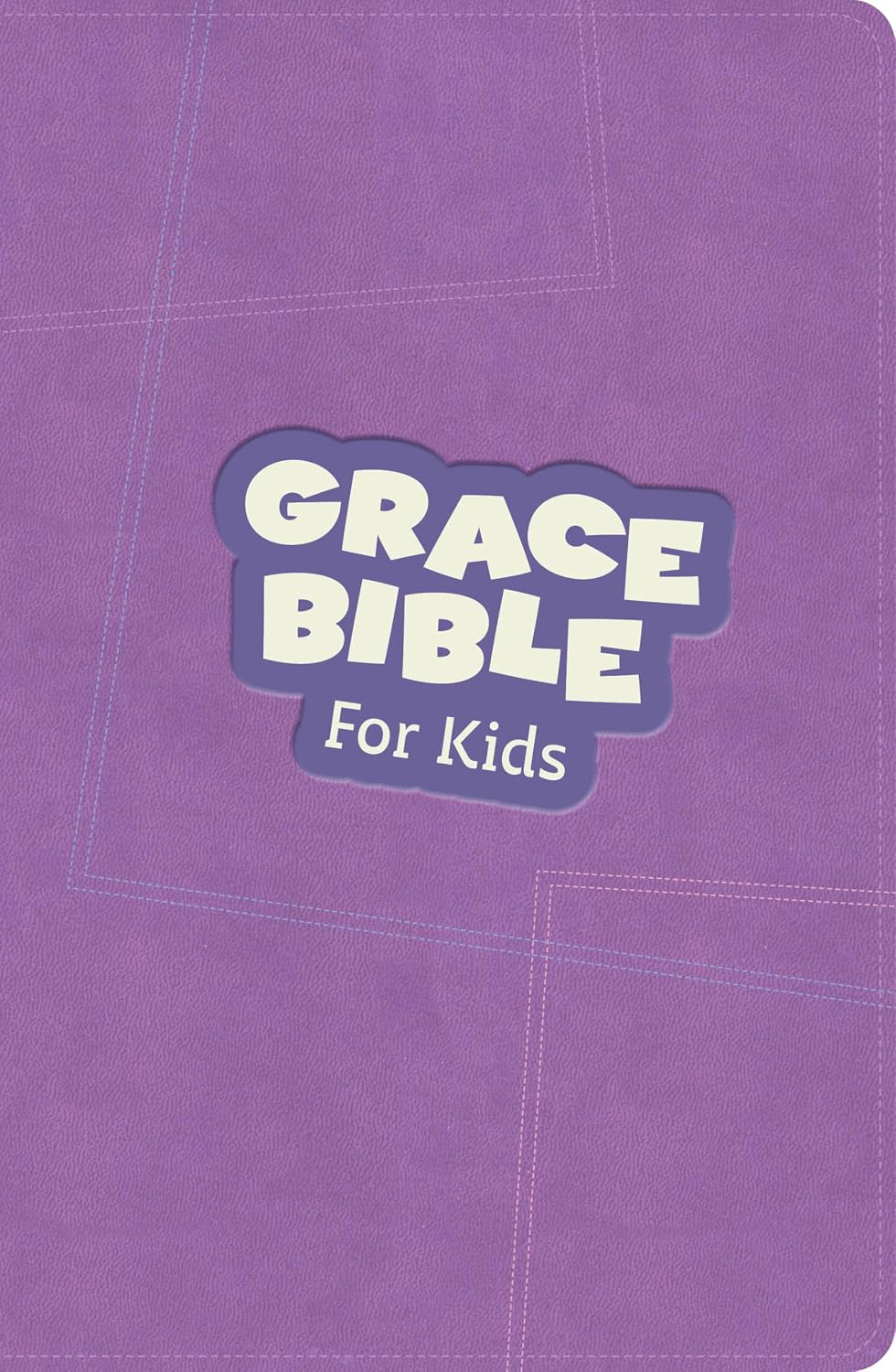 CSB Grace Bible for Kids: Dyslexia Friendly Purple (Black Letter Edition)