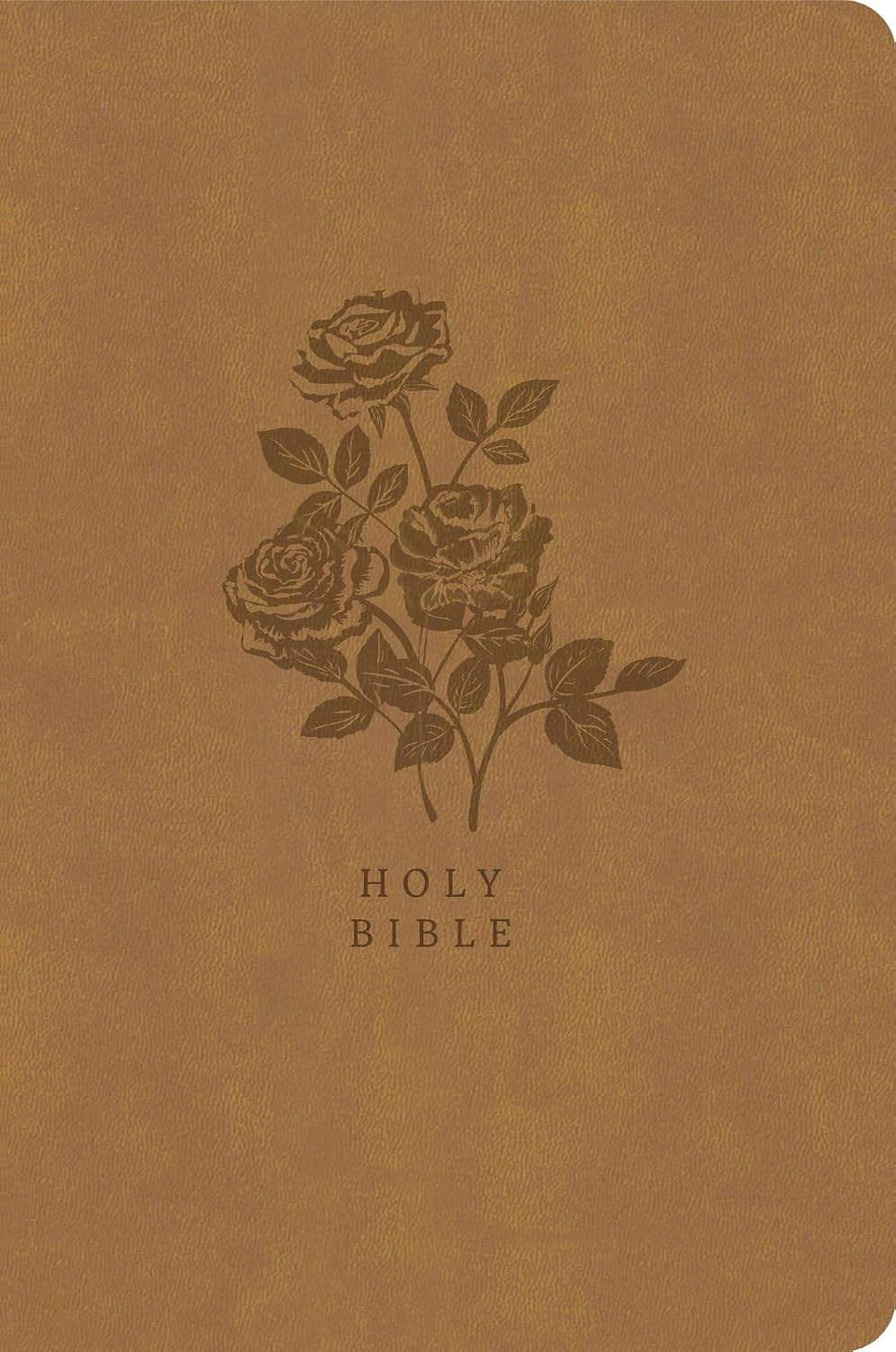 CSB Large Print Compact Reference Bible, Easy-to-Read Value Edition Camel (Red Letter Edition)