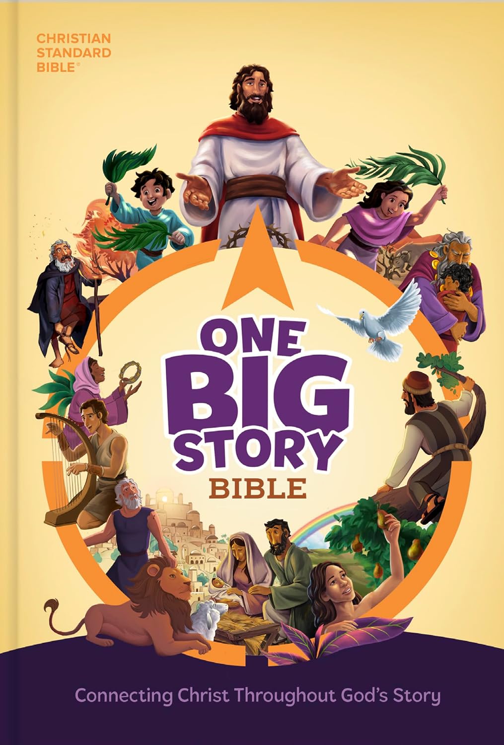 CSB One Big Story Bible (2nd Edition), Easy-to-Read (Red Letter Edition, One Big Story Series)