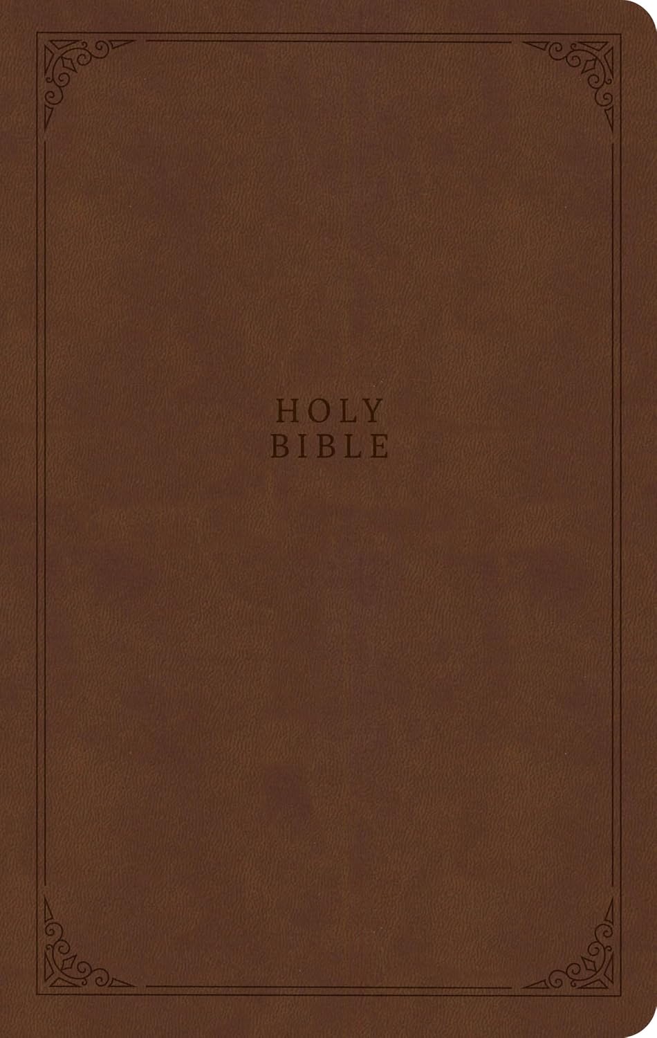 KJV Premium Gift Bible Brown (Red Letter Edition)