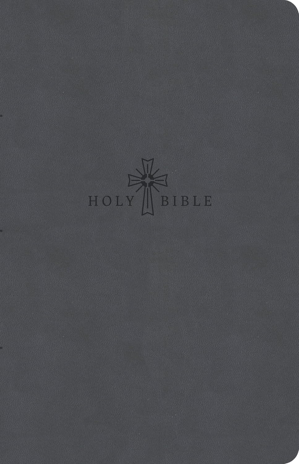 KJV Premium Gift Bible Charcoal (Red Letter Edition)