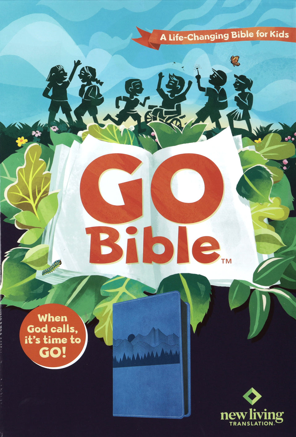 NLT Go Bible for Kids, Blue Mountains