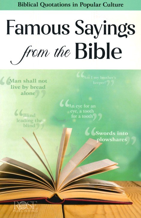 Famous Sayings from the Bible