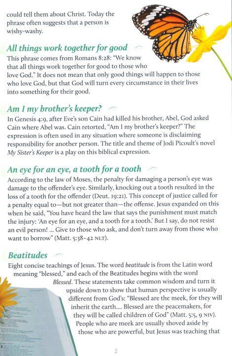 Famous Sayings from the Bible