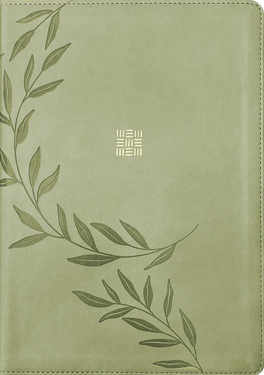 NLT Every Woman’s Bible Filament Enabled Olive Branch Green (Red Letter Edition)