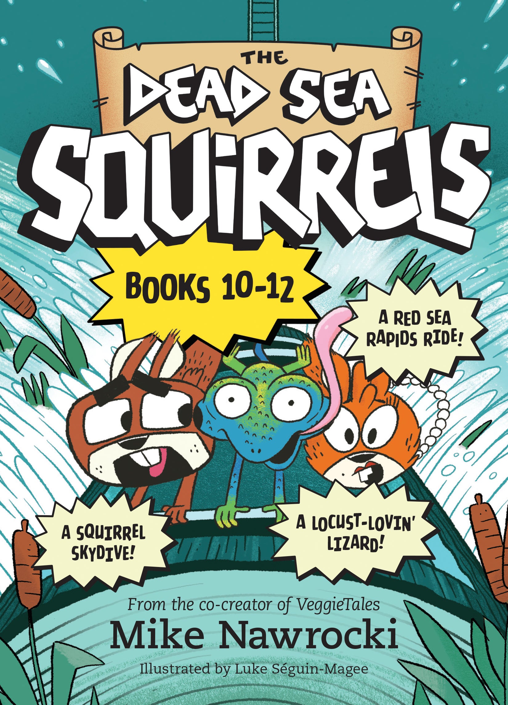 The Dead Sea Squirrels (3 Pack, Books #10-12): Risky River Rescue/A Twisty Turny Journey/BabbleLand Breakout