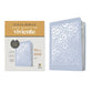 NTV Biblia de Margen Amplio con Filament, Azul Floral (Spanish Red Letter Edition)