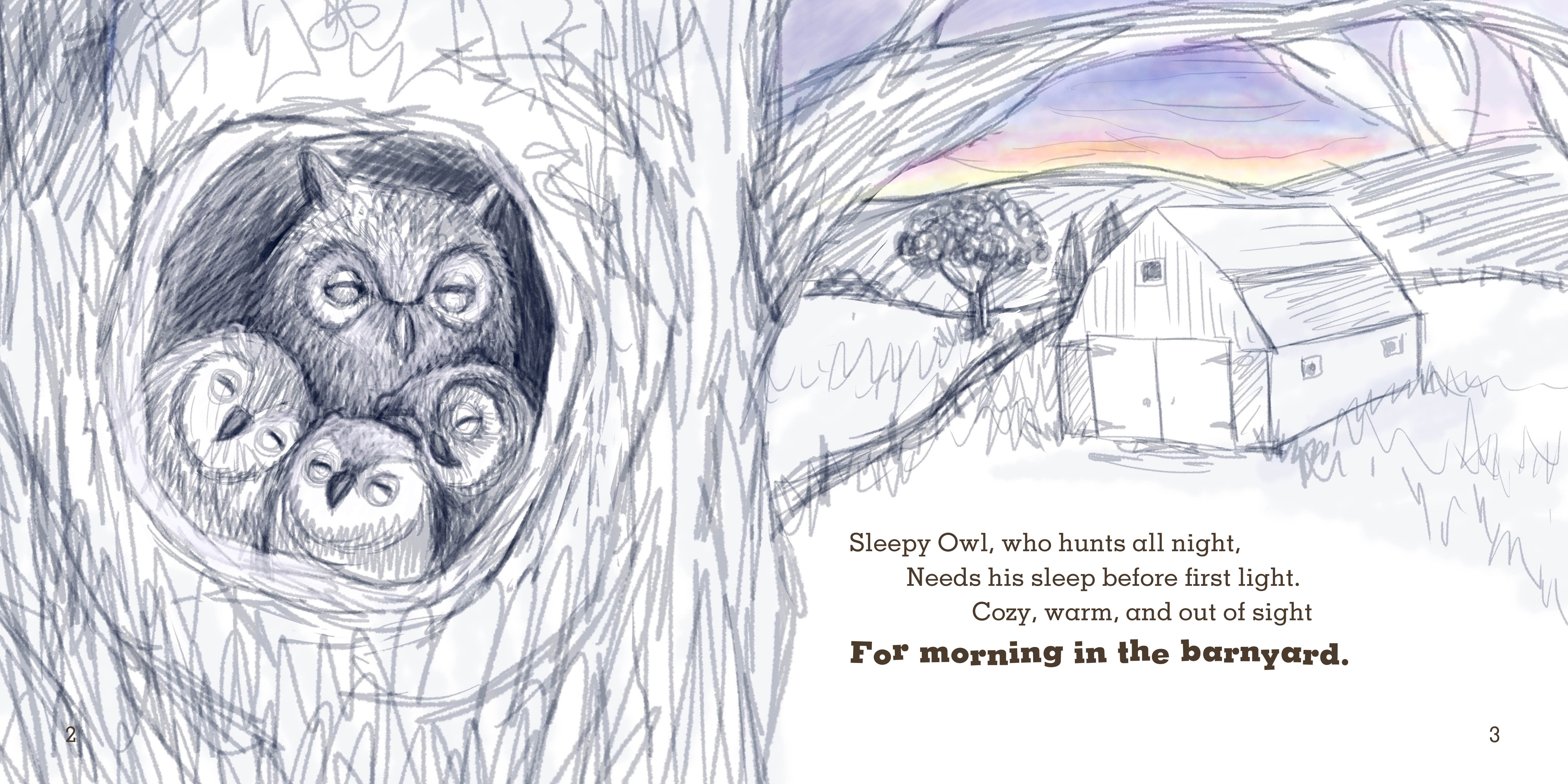 Morning in the Barnyard (Barnyard Blessings Series)
