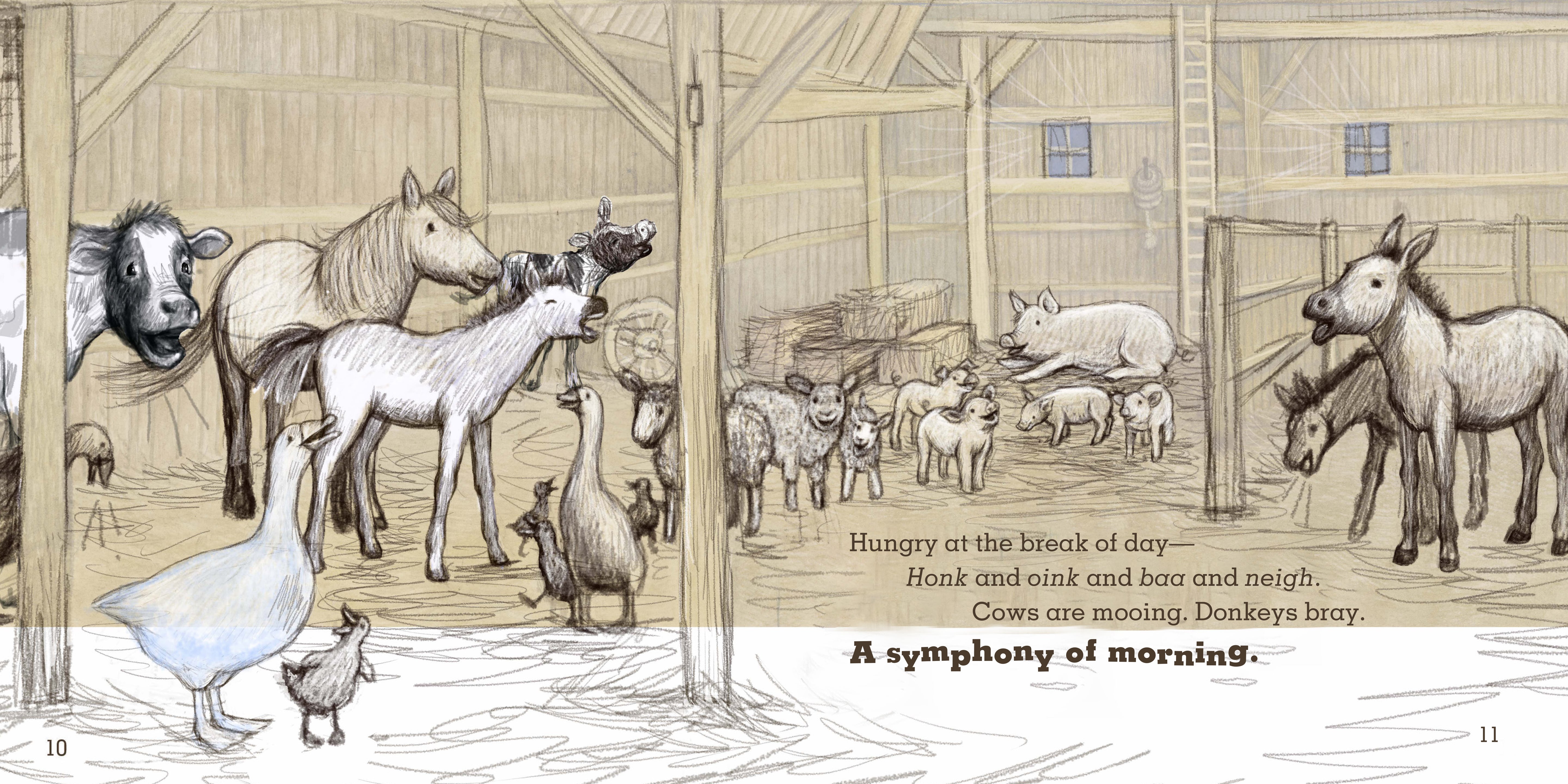 Morning in the Barnyard (Barnyard Blessings Series)