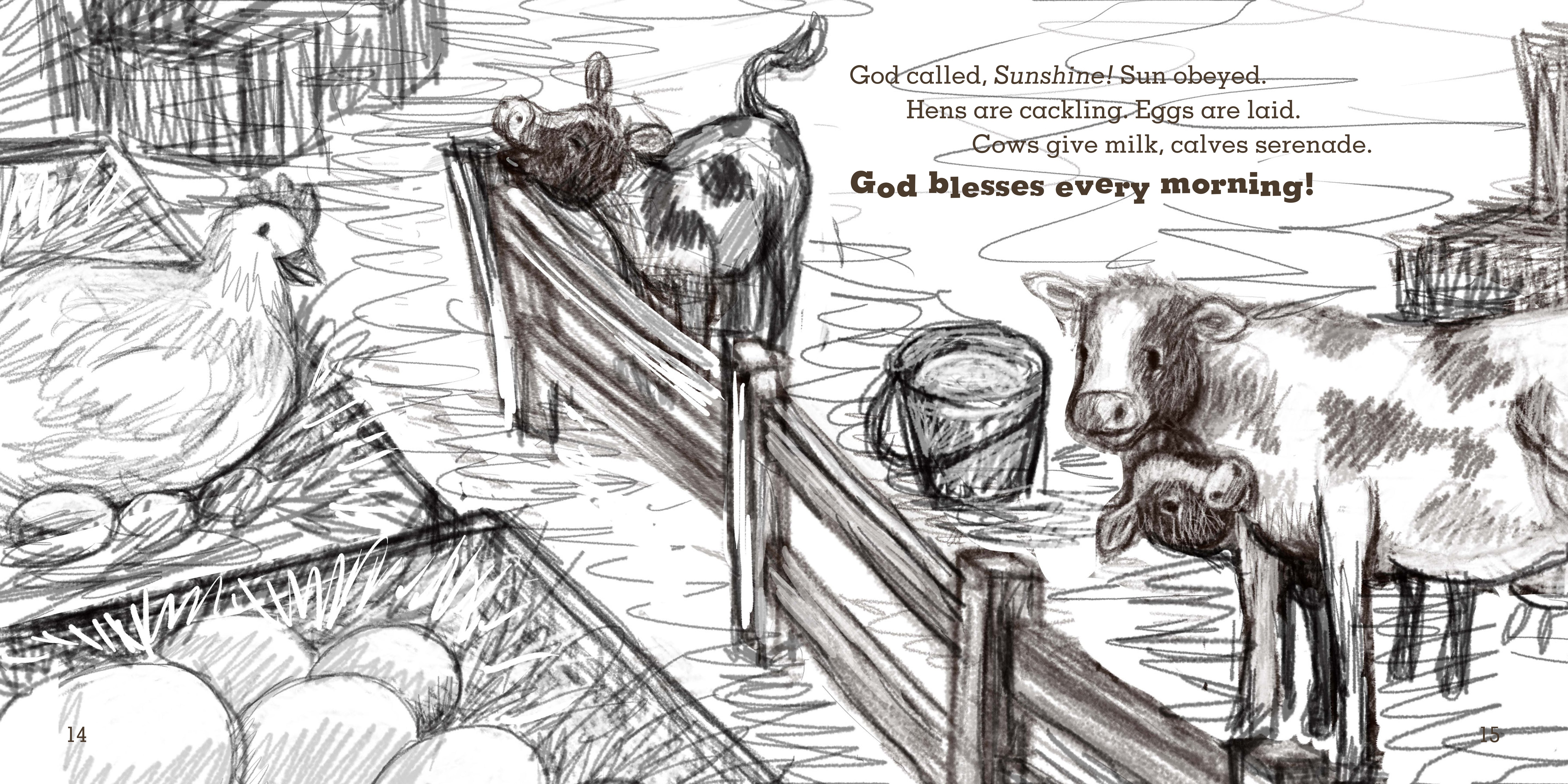 Morning in the Barnyard (Barnyard Blessings Series)