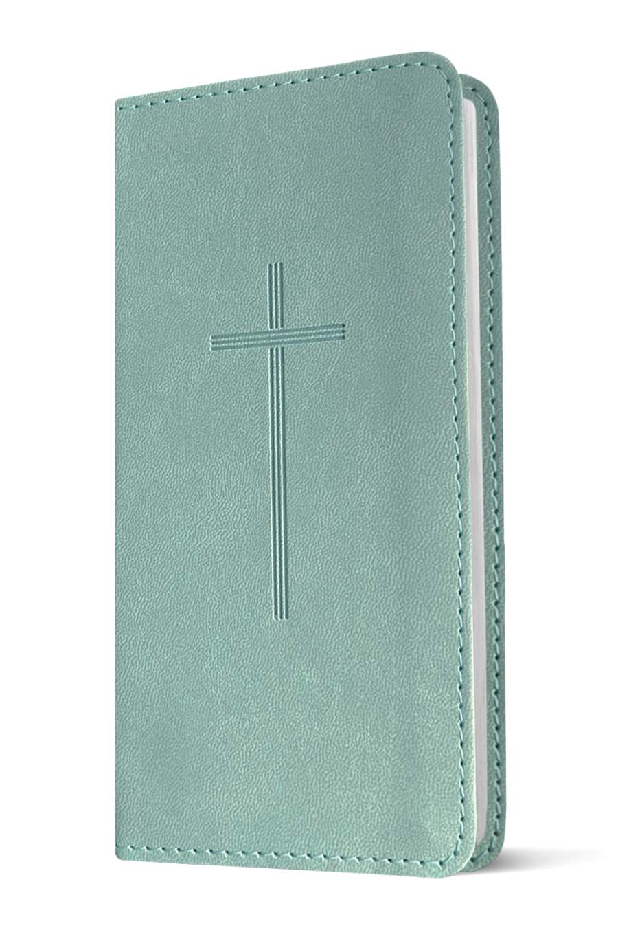 NLT Pocket Thinline New Testament with Psalms and Proverbs Teal Cross (Black letter Edition)