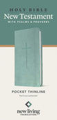 NLT Pocket Thinline New Testament with Psalms and Proverbs Teal Cross (Black letter Edition)