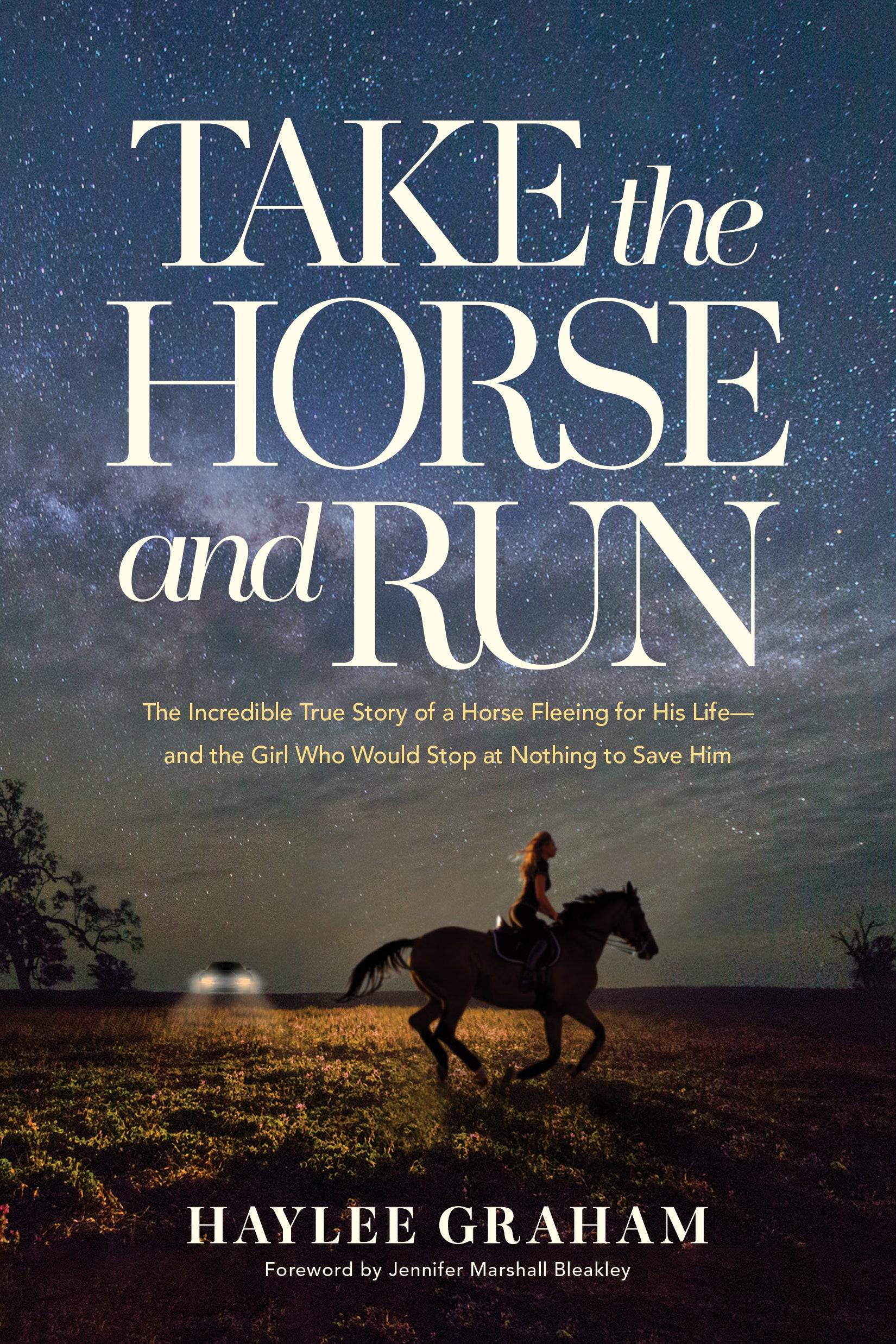 Take the Horse and Run: The Incredible True Story of a Horse Fleeing for His Life - and the Girl Who Would Stop at Nothing to Save Him
