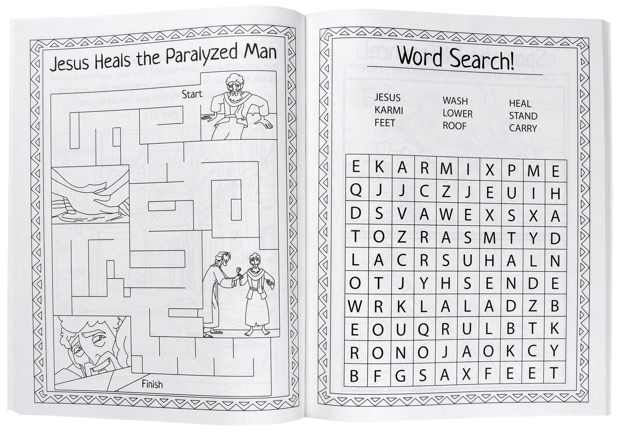 Light of the World: Miracles of Jesus Coloring and Activity Book (Light of the World Film Series)
