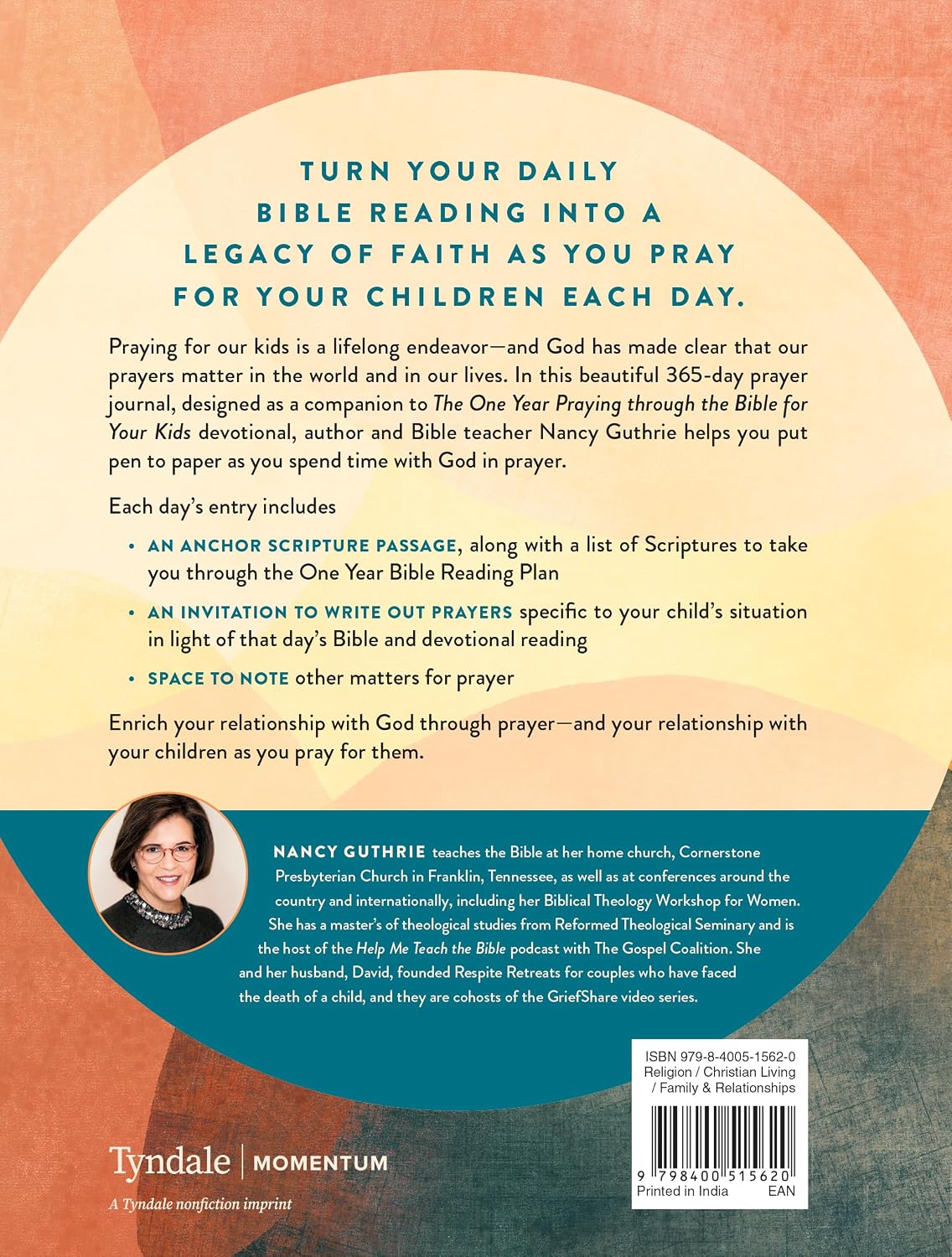 Praying Through the Bible for Your Kids Journal (One Year Series)