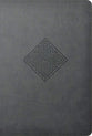 NLT Large Print Premium Value Thinline Bible Filament Enabled Edition Crossroads Gray
