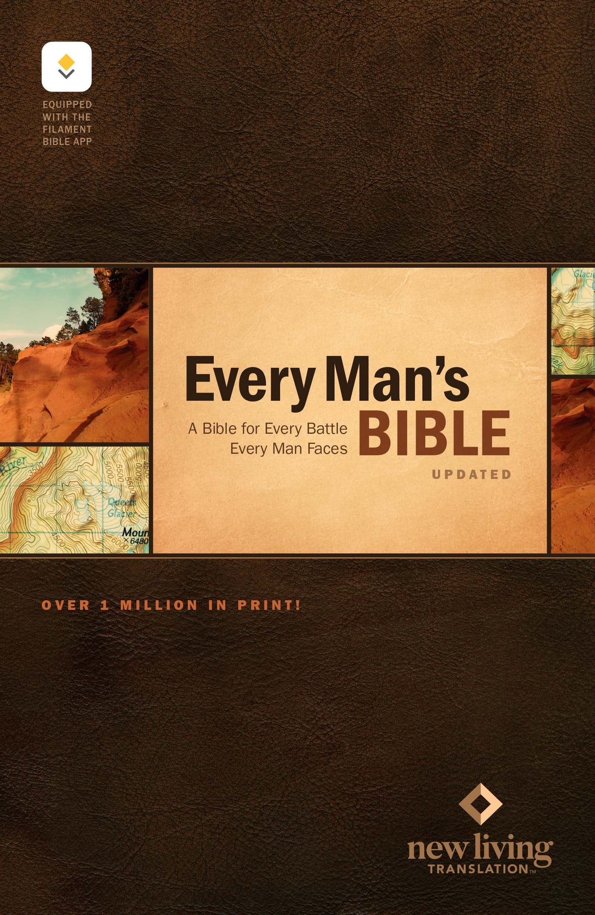 NLT Every Man’s Bible Filament Enabled (2nd Edition, Red Letter Edition)