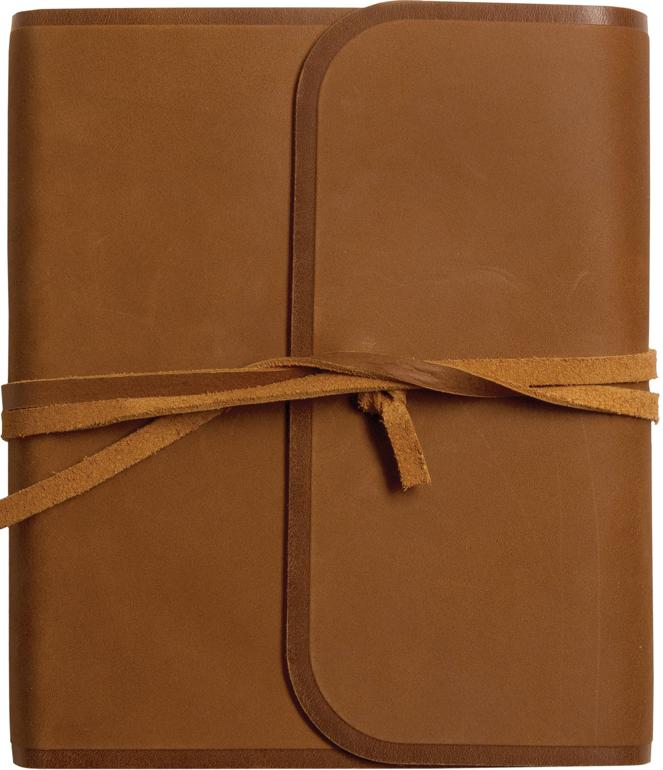 ESV Single Column Journaling Bible, Brown, Flap with Strap