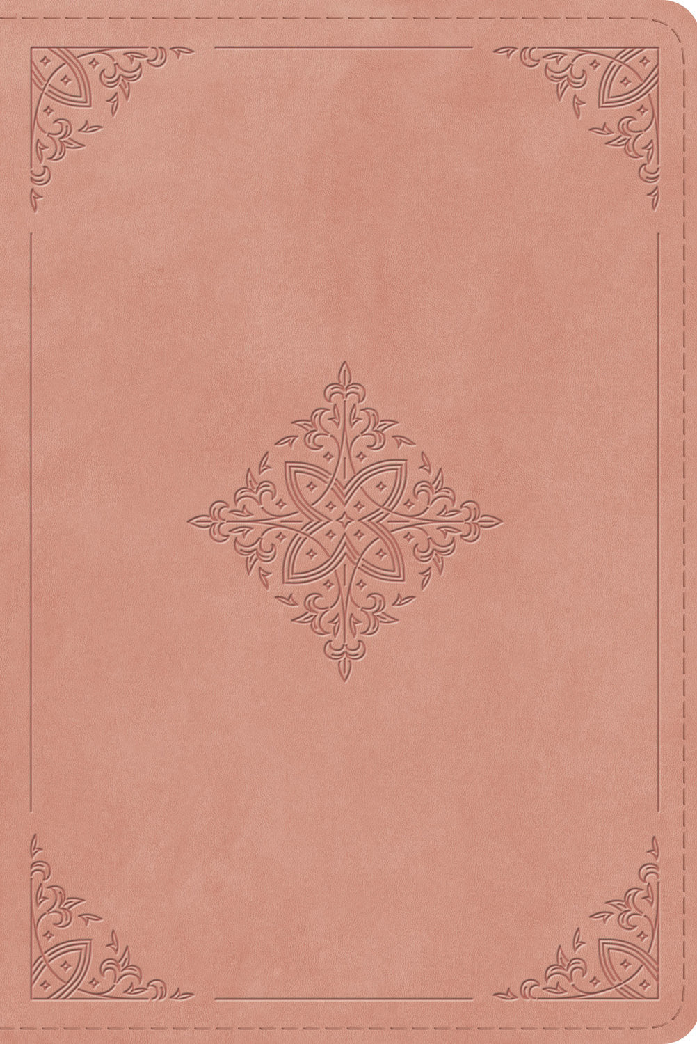 ESV Study Bible, Personal Size, Blush Rose (Fleur-De-Lis Design)