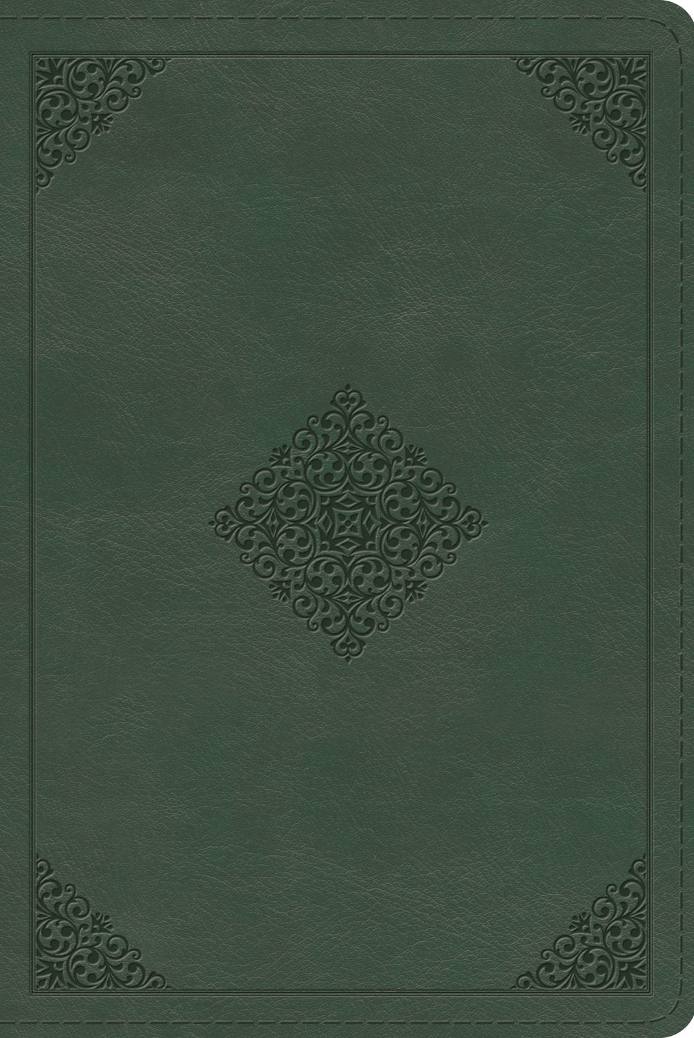 ESV Study Bible, Personal Size, Quiet Forest (Ornament Design)