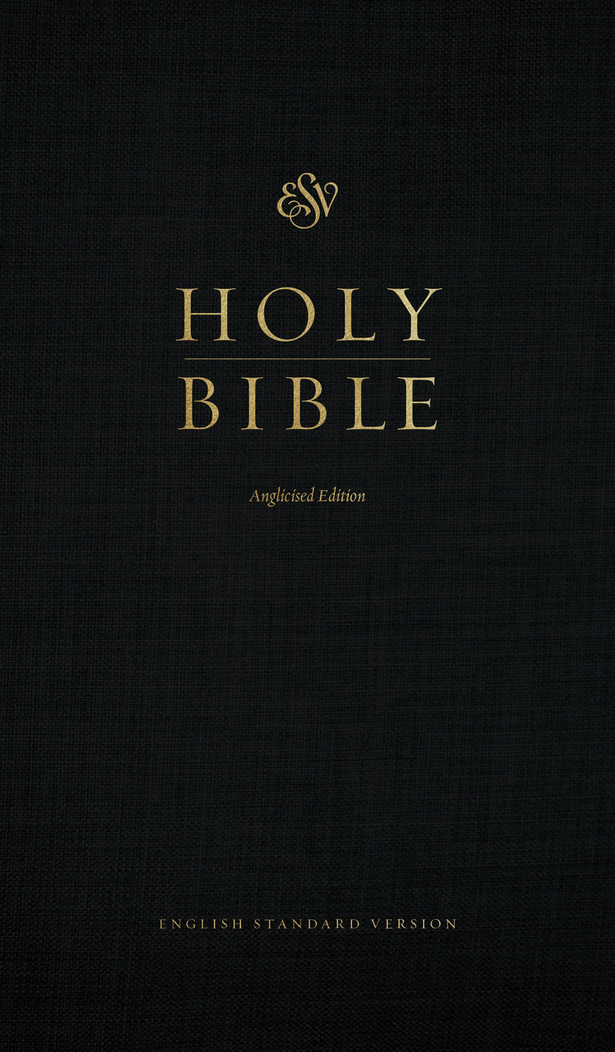 ESV Church Bible Anglicised, Black