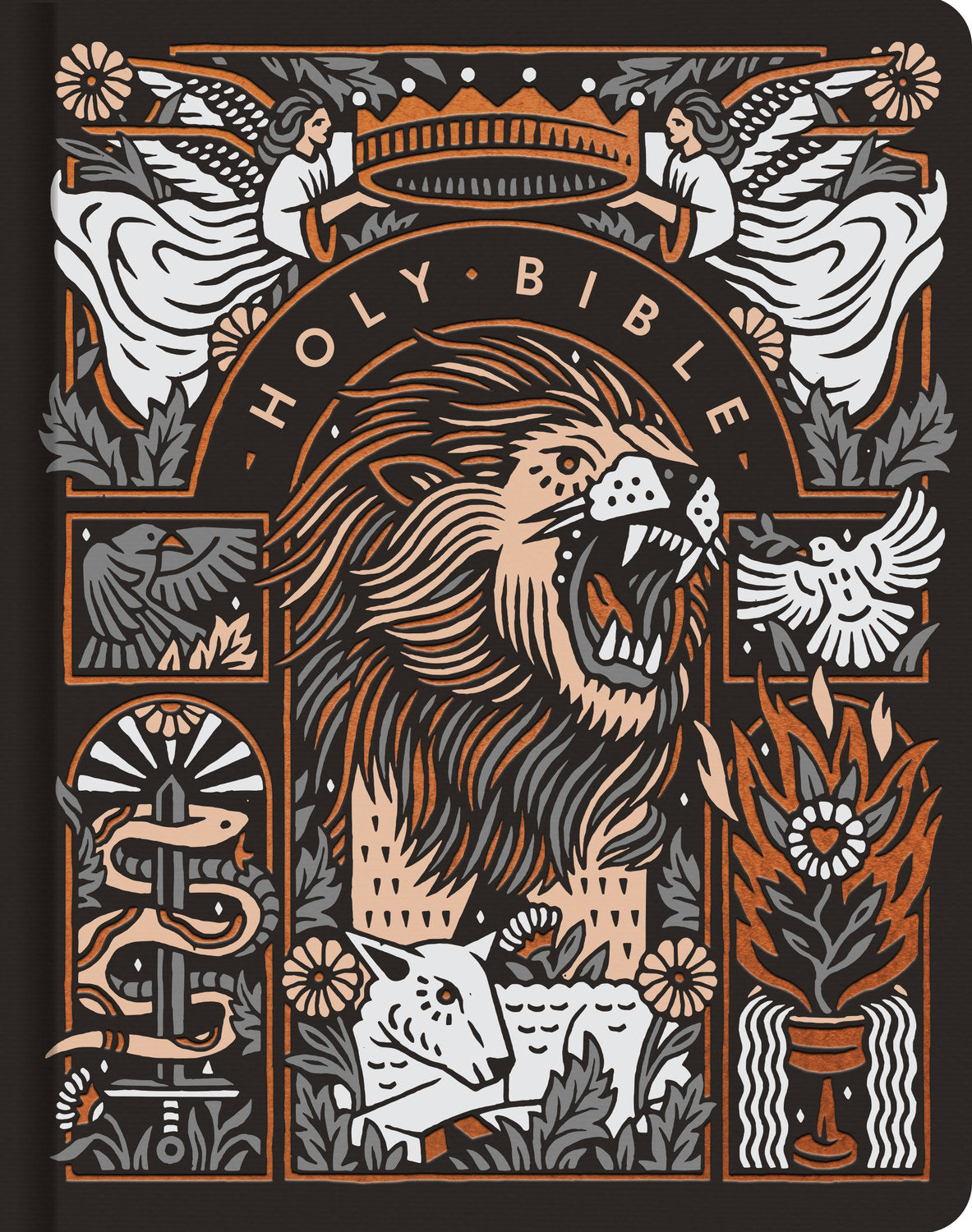 ESV Single Column Journaling Bible, Artist Series (Joshua Noom, The Lion And The Lamb)