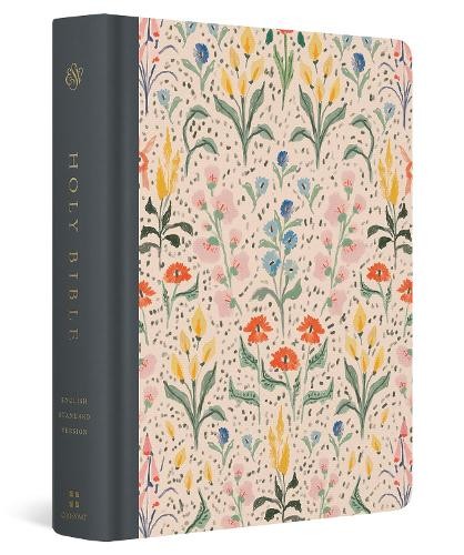 ESV Single Column Journaling Bible, Artist Series, Lulie Wallace, In Bloom (Red Letter Edition)