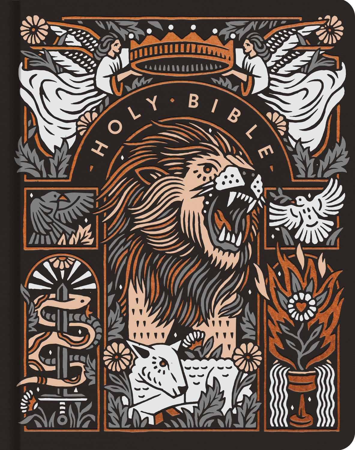ESV Single Column Journaling Bible (Red Letter Edition) (Joshua Noom, The Lion And The Lamb)